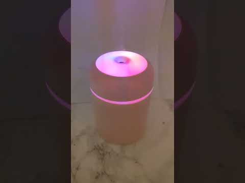 Зволожувач повітря портативний з LED-підсвічуванням Humidifier CM-96, видео 1
