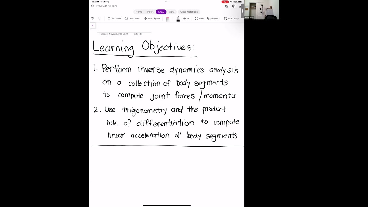 EGME 441 FALL 2022 Week 12 Lecture 1
