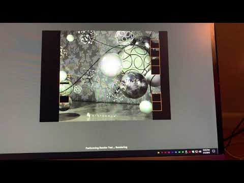 AMD FX 8350 cinebench R15 benchmark demonstration