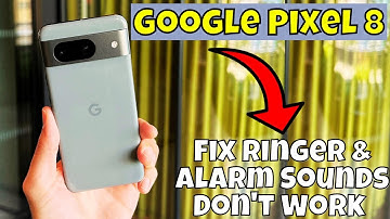 Fix Ringer & Alarm Sounds Don