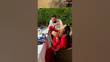فيديو عفوي يجمع هنا الزاهد وأحمد حاتم 