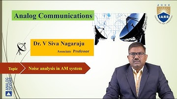 Noise analysis in AM system by Dr.V Siva Nagaraju