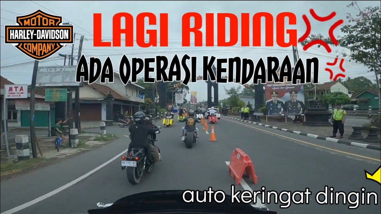 Ladies biker Harley-Davidson ikut riding bersama HDCI Sleman | HDCI | Ladies Biker | Motovlog
