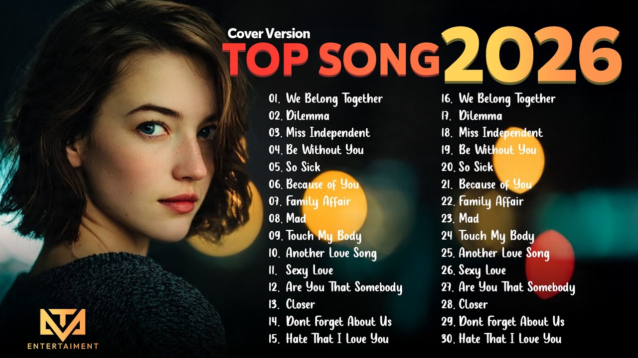 Top20. Pop Music Cover l Relax Hot Hit Music Pop Playlist Best Song 🎙✨ 2026