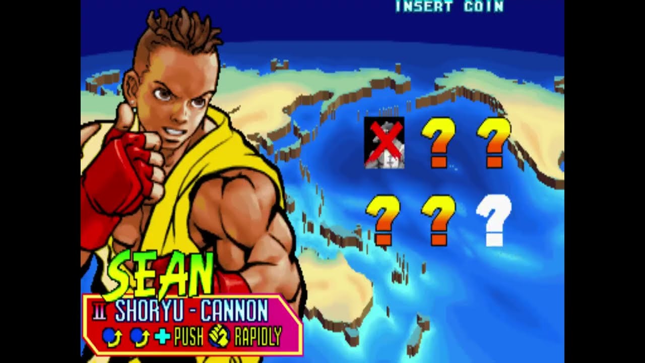 {1nd R}  SEAN   Vs   YUN   135 000p !!! MAME  Street Fighter III New Generation 7 2 2018  3 39 07 πμ