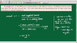 VARIABLE LOAD ON POWER STATIONS: Numerical examples | EE301 KTU PGTP