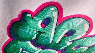 como dibujar Abecedario GRAFFITI bomba 🔥#graffiti by Como dibujar Graffiti 349 views 4 months ago 1 minute, 29 seconds