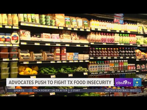 Advocates fighting food insecurity in Texas