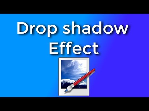 Paint.net Tutorial: Drop Shadow effect (No Plugins)