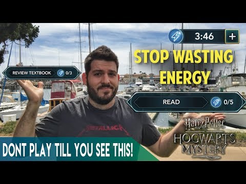 HOW TO NOT USE ENERGY IN HOGWARTS MYSTERY!