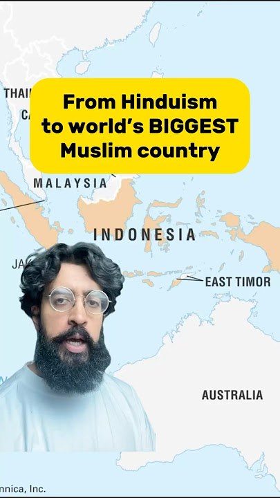 How did Indonesia become the world’s largest Muslim country? #history #indonesia #india