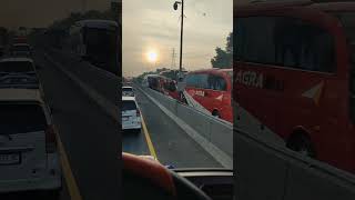 Kecelakaan Bus Tronton Agra Mas Di Hantam Bus Kym Transtkp Karawang Arah Jakarta