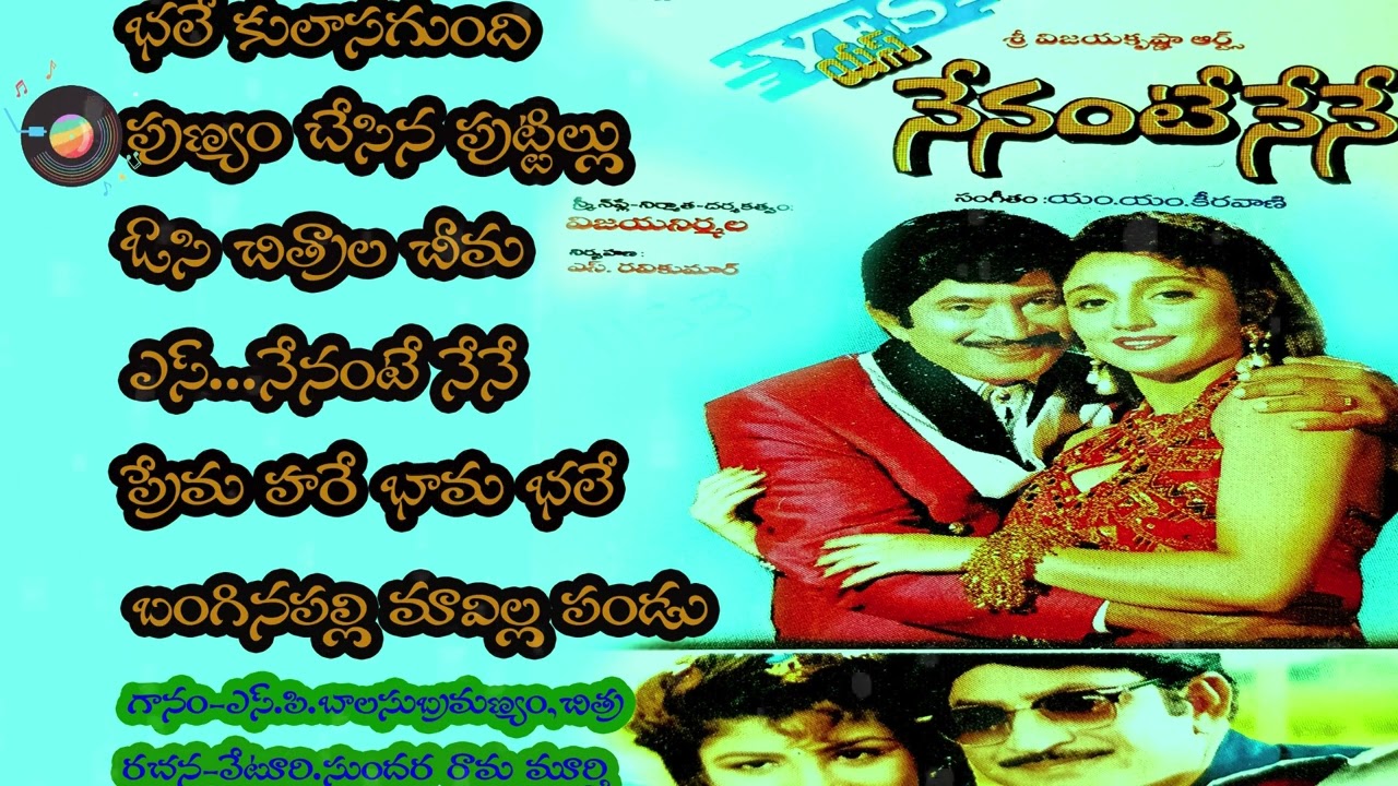 Punyam Chesina  Puttillu From Yes Nenante Nene 1994 AK Musicals