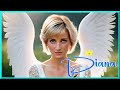 Princess diana reimagined by ai as an heavenly angel  loving tribute 