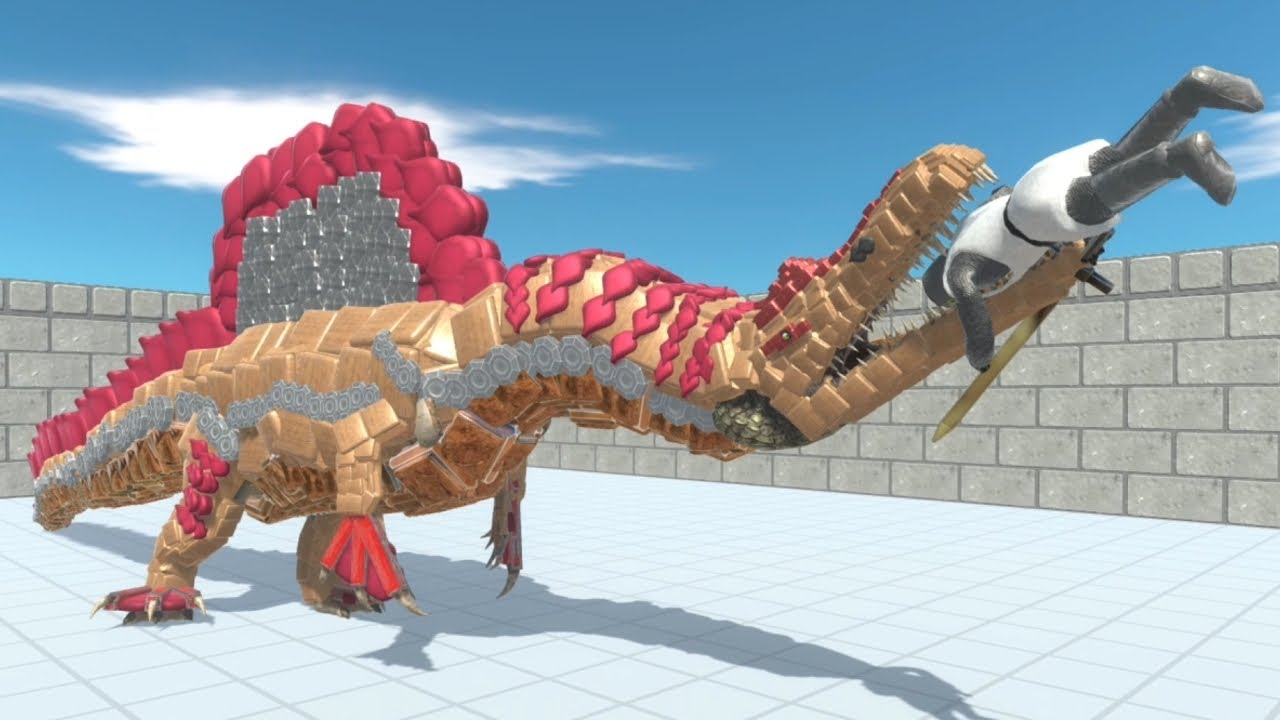Spinosaurus Aegyptiacus vs ALL UNITS ARBS Animal Revolt Battle Simulator