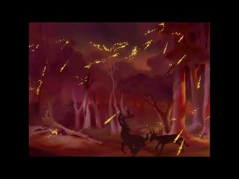 Bambi(1942) - The Forest Fire