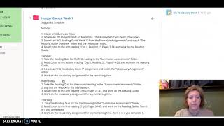 9_10 Tri and Week 1 Overview