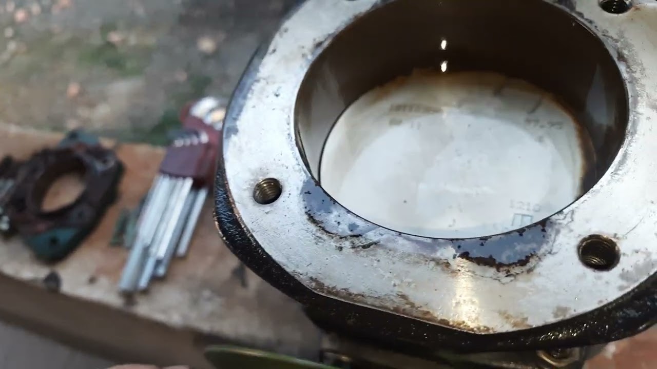 Compressor de ar motor Mercedes Benz O355/6  Viaggio G4 travou #mercedesbenz #viaggiog4 #mecânica