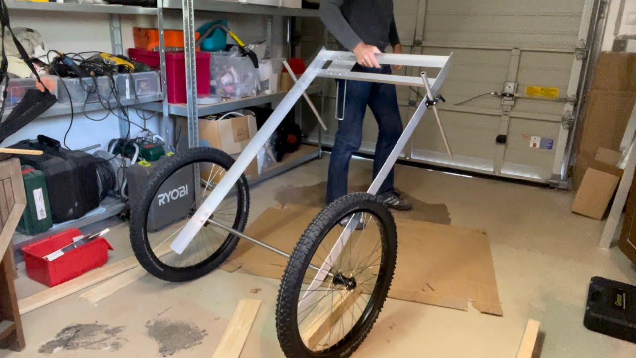 Fahrradwohnwagen im Rucksackformat - oder als Trolley? #3