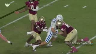 Duke OL/Offense vs Florida State Defense (2023)