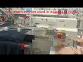 Sewing machine in oversea factory