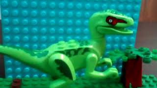 Lego мультфильм про динозавра