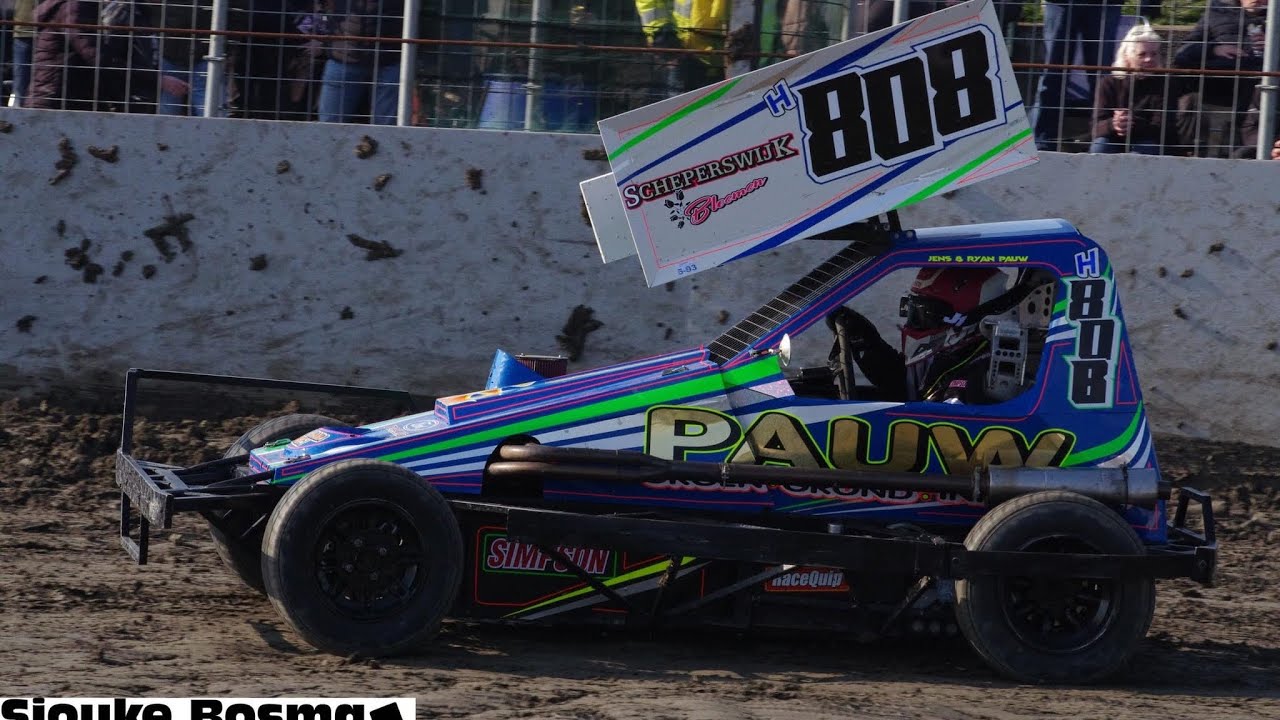 Blauwhuis Heat 3 Stockcar f2 JR 9/4/23 Jens Pauw H808