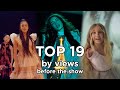 Junior Eurovision 2021 - Top 19 by YouTube Views (one week before the show)