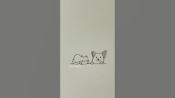 Cute Things to Draw When Bored 🥱 -Day 44 #easy #cute #drawing #tutorial #sketch #art #simple #fypシ