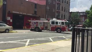FDNY Engine 219 Responding