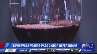 Sevierville voters pass liquor referendum