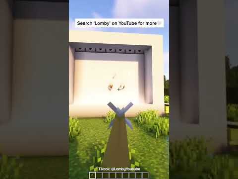 Minecraft: Bow Mini Game (credits: BBlocks) | #shorts