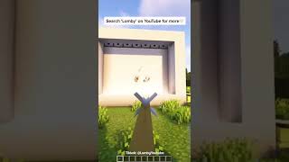 Minecraft: Bow Mini Game (credits: BBlocks) | #shorts
