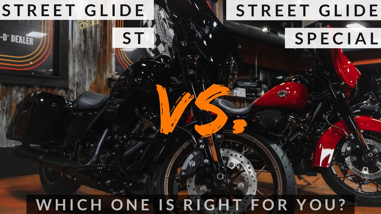 Harley Davidson Street Glide ST 2022 года против Street Glide Special