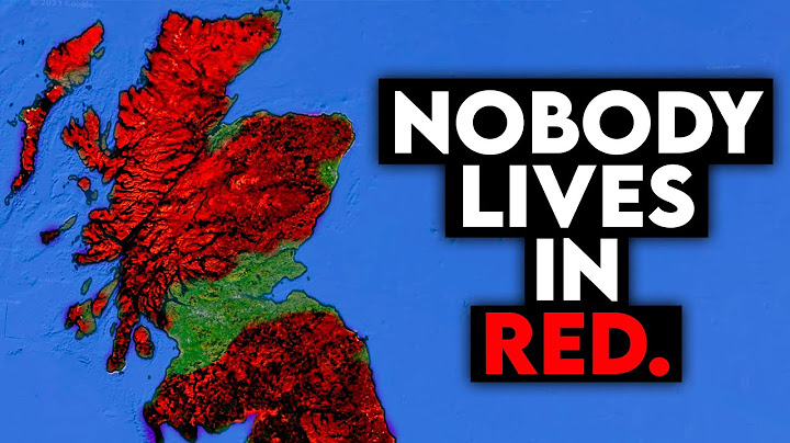 Why Scotland Is 94% Empty