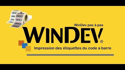 Impression des étiquettes du code a barre