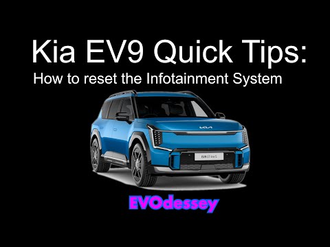 Kia EV9 Quick Tips – How to reset Infotainment System