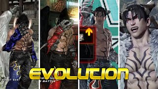 Evolution of Devil Jin Intro \& Outro (Tekken 5 - Tekken 8)