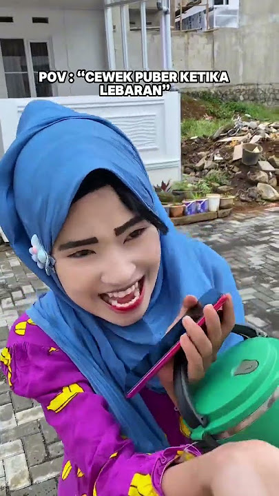 ICHA MARPUAH KETIKA LEBARAN | JyUjYur Lebaran hati malah berantakan🫦#cewepuber #icha_gemoy #lebaran