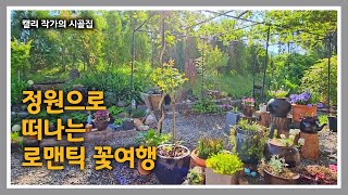 청운재 [218] 감성 정원 가꾸기 / 대나무로 꽃 이름표 만들기 / 정원에서의 힐링