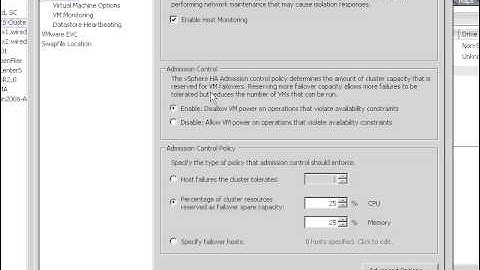 Implementing High Availability with VMware HA VMHA)