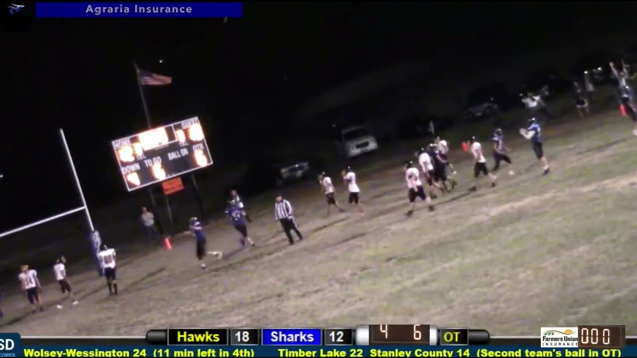 Iroquois/Lake Preston wins first game as coop in DOUBLE-OVERTIME vs Colman-Egan