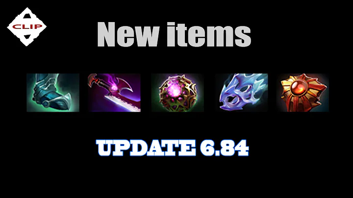 Dota 2 update 6.84 -  New items - part 2/2