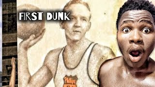 The First Dunk In Basketball History 