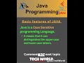 Java Program Basic features of JAVA 5