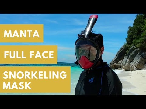 Manta Full Face Snorkeling Mask: Unboxing and Review