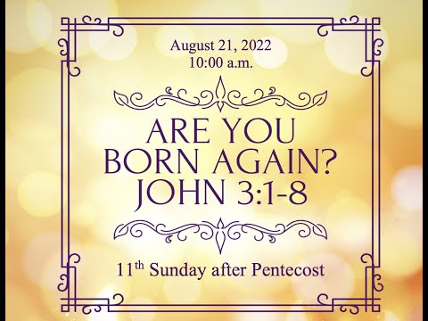 "The Sound of the Spirit" August 21, 2022