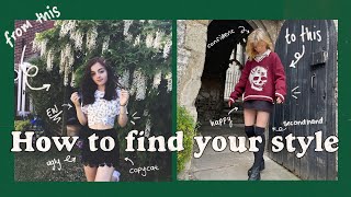 how to find your personal style and actually make cute outfits!