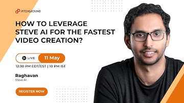 How to leverage Steve AI for the fastest video creation?
