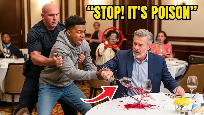 Homeless Black Boy Yelled "Stop! It's Poison!" — Billionaire Froze When He Learned the Truth! - YouTube